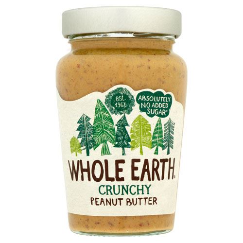 WHOLE EARTH CRUNCHY PEANUTS BUTTER 340 G